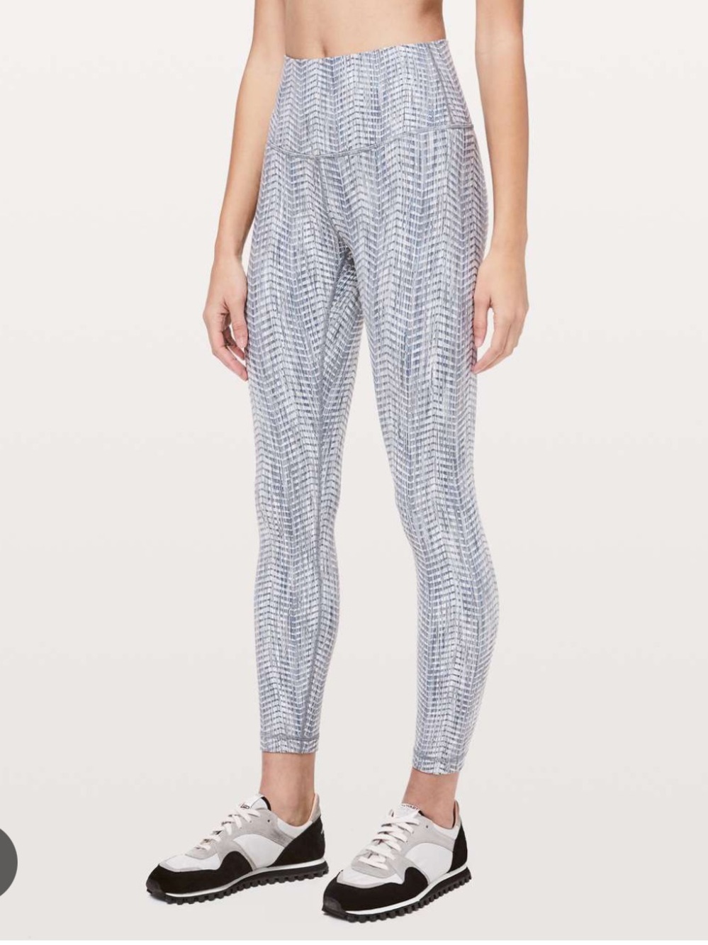 Lululemon Athletica Gray Patterned Leggings